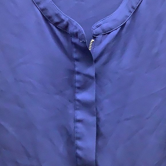 Express Size Small Women's Deep Blue Blouse. Preloved - Picture 3 of 7